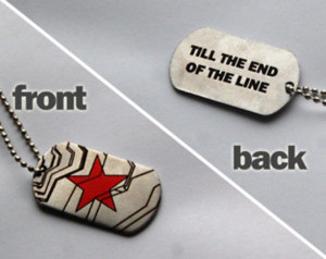 Winter Soldier Dog Tags