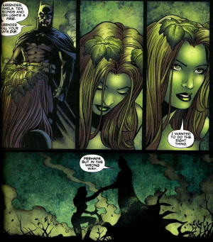 On their first meeting, Batman was able to resist Poison Ivy and ...