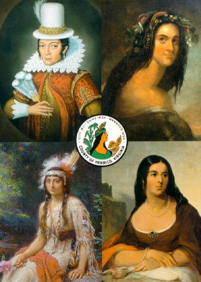 Four Faces of Pocahontas