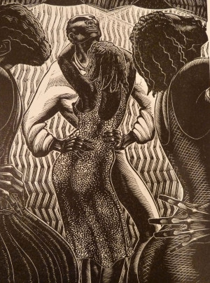And it is filled with stunning woodcuts by Lynd Ward.