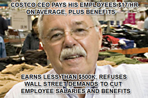 Activists are celebrating worker compensation at CostCo.