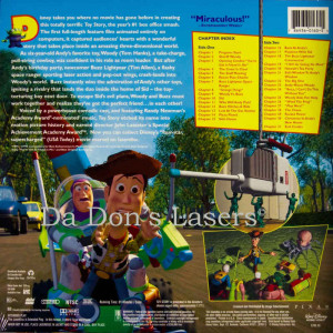 Toy Story Laserdisc Rare
