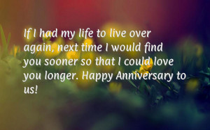 One Year Anniversary Quotes For Him Wedding anniversary quotes for
