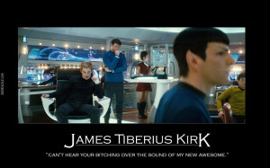 The New James Tiberius Kirk Chris Pine