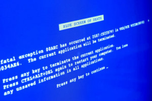 Mac users may not see the infamous Blue Screen of Death that Windows ...