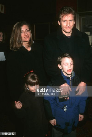 News Photo : Denis Leary wife Ann Lembeck Leary and children...