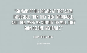 More Christopher Reeve Quotes