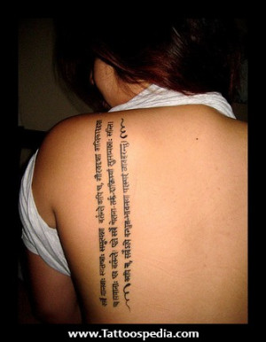 Famous Sanskrit Quotes Tattoos 1 Famous Quotes Tattoos And Sayings