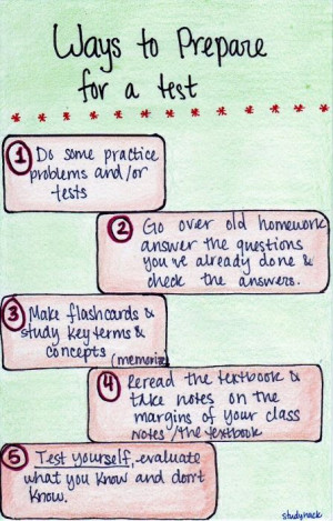 you can do to prepare!Highschool Study Tips Student, Studying For Test ...