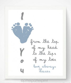 Personalized Father's Day Gifts for Him: Personalized I Love You Baby ...