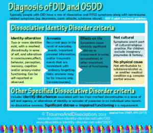 Dissociative Identity Disorder DDNOS infographic 4 by DIDisReal