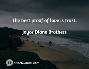 Love Quotes - Joyce Diane Brothers