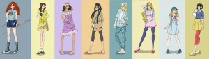 Disney Princess hipster disney princesses 2