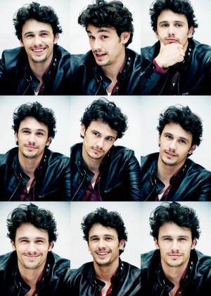The many beautiful faces of James Franco. ♥
