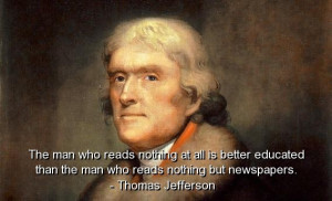 Thomas jefferson, best, quotes, sayings, wise, education, deep