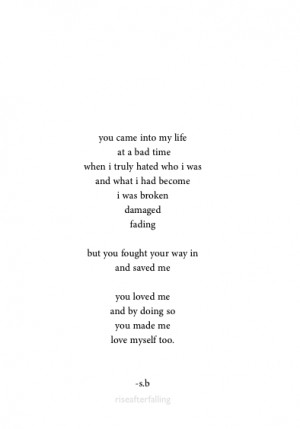 bad love poem