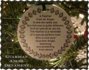 Crafty In Crosby: Guardian Angel Ornament with Printable Poem - just ...