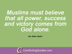 Sayings By Abu Bakar Bashir