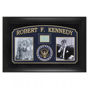 ... with Autograph Cut and Laser Engraved United States Senate Seal
