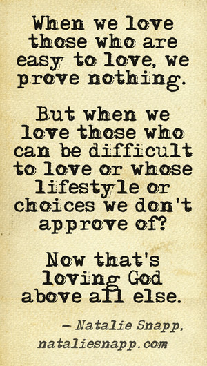 And You Will Loved Those...