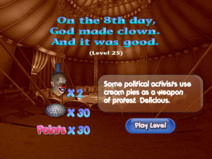Hate Clowns: Operation Pie Gones Game Screenshots)