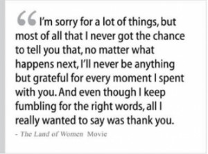 the land of women quote from the 2007 film in the land of women ...