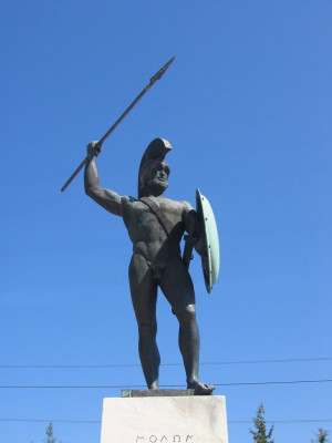 Monument of the Battle of Thermopylae by Leon McNeill from