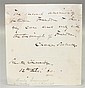 Charles Sumner Autograph