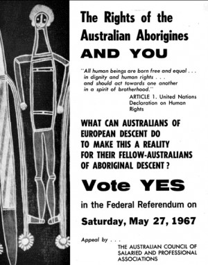 Most Australians believed the 1967 referendum was about equality of ...