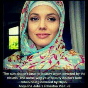 elnara_xx: Angelina Jolie pun support World Hijab Day. #1stFebruary # ...