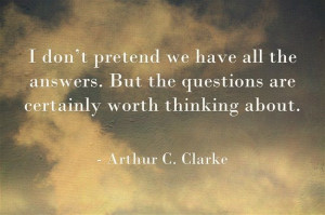 Arthur C. Clarke quote