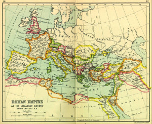 罗马帝国时期地图