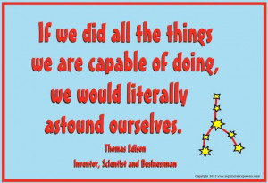 Great Science Quotes - Astound Ourselves
