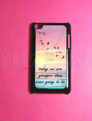 Ipod Touch 4 Case - Young Quote Ipod 4G Touch Case, 4th Gen Ipod Touch ...