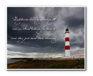 Anne Lamott lighthouse quote.