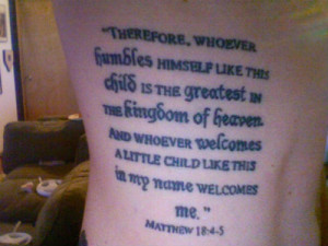 20 Inspiring Bible Verse Tattoos