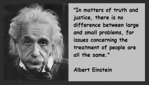 einstein justice quotes