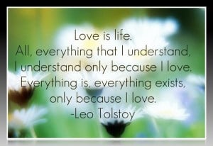 Leo tolstoy quotes and sayings love life cute inspiring