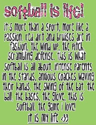 Cheerleading and softball quotes