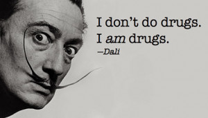 dali, drugs, funny, mustage, scary