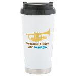 Funny Band Trumpet Quote Ceramic Travel Mug