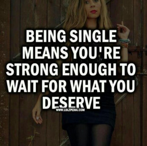 Don't settle for anything less