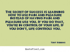 customize picture quote about success one secret of success in life