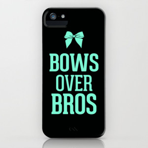 Bows over Bros Cheer Tiffany iPhone & iPod Case