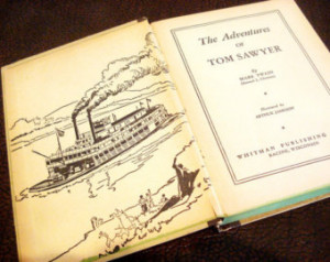 The Adventures of Tom Sawyer by Mar k Twain- Vintage Book ...