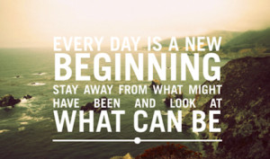 what can be new beginning picture quote