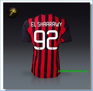 New Tennessee Football Uniforms Adidas EL Shaarawy 92 AC Milan Team ...
