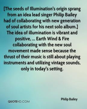 singer Philip Bailey had of collaborating with new generation of soul ...