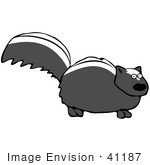 Stinky Skunk Clip Art Free