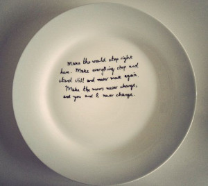 Wuthering Heights plate 'make the moors never change' by MrTeacup, $36 ...